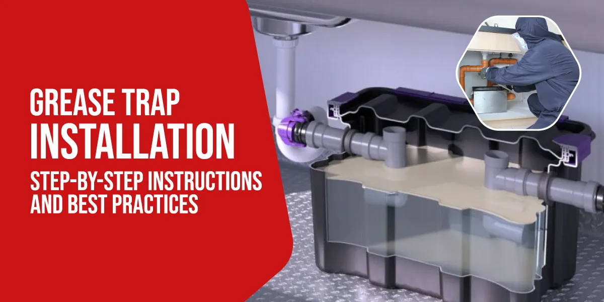 Grease-Trap-Installation